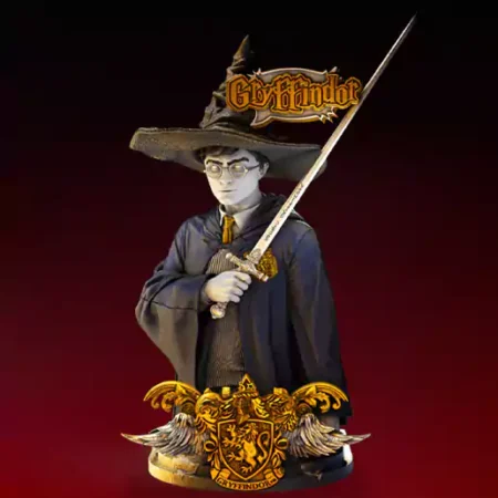 Harry Potter Bust 3D Printing Model STL Files