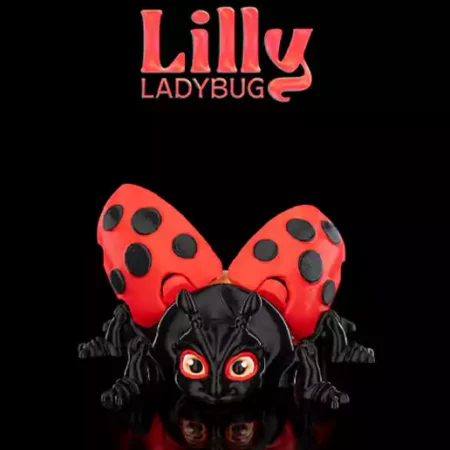 Lilly Ladybug 3D Model