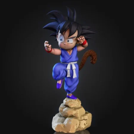 Goku Kid 3D Printable STL Model