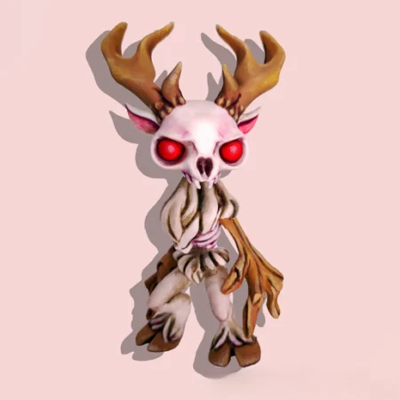 Flexi Wendigo Articulated 3D Print STL Files