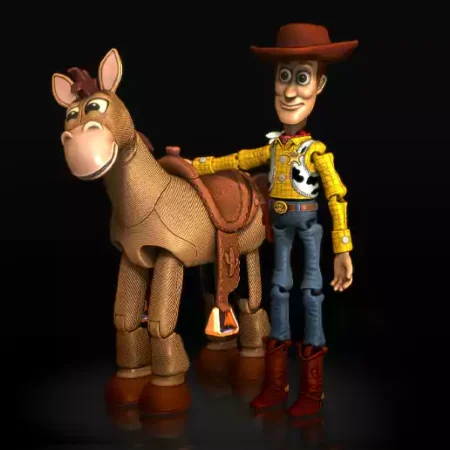 Woody and Bullseye Toy Story 3D Print STL Files