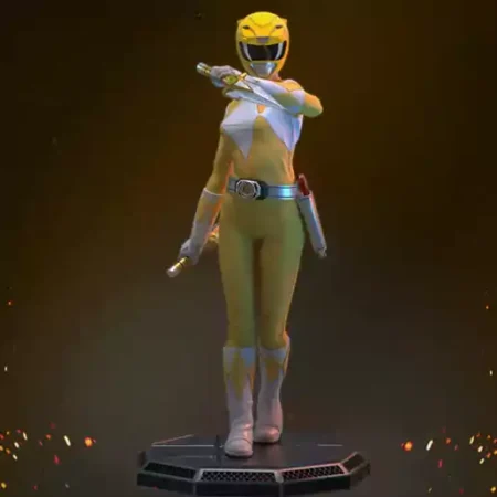 Yellow Ranger 3D Print STL Model