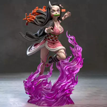 Nezuko Demon 3D Printing Model STL Files