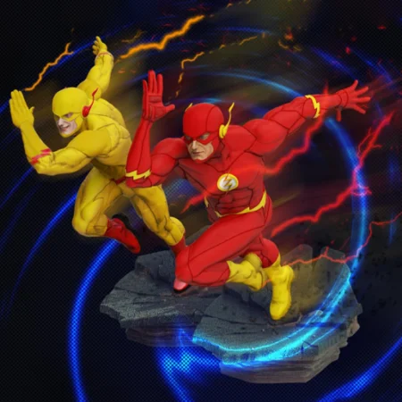 Flash and Reverse Flash Running Model STL Files