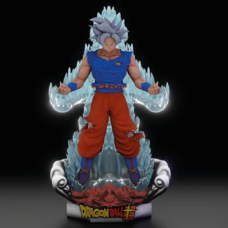 Son Goku Ultra Instinct 3D Model STL Files