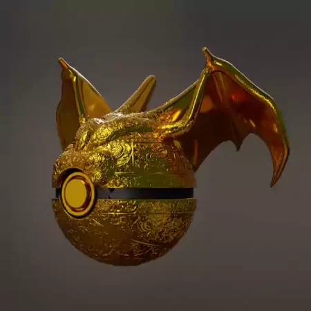 Pokeball Golden Snitch 3D Print STL Model