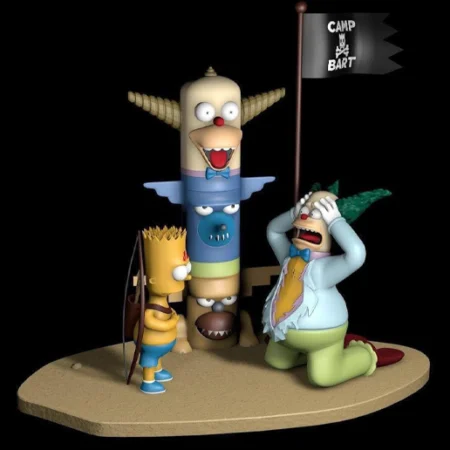 Bart Simpson STL 3D Print Model