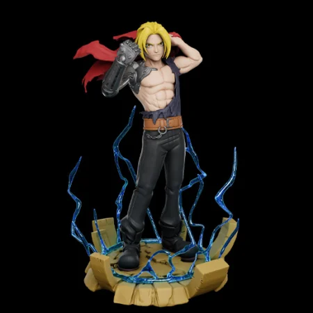 Edward Elric STL 3D Print Model