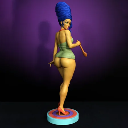 Marge Simpson STL 3D Print Model