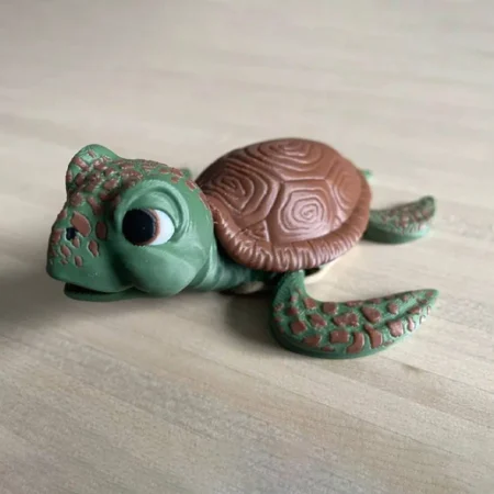 Flexi Turtle STL 3D Print Model