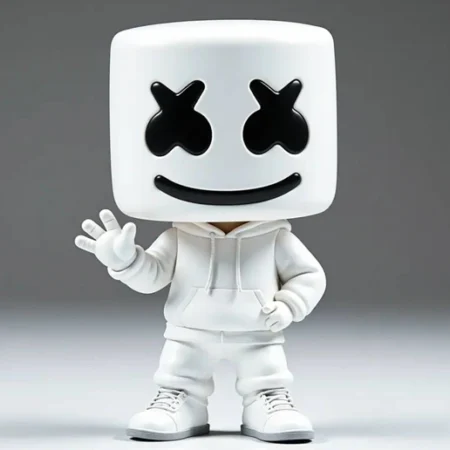 Marshmello STL 3D Print Model