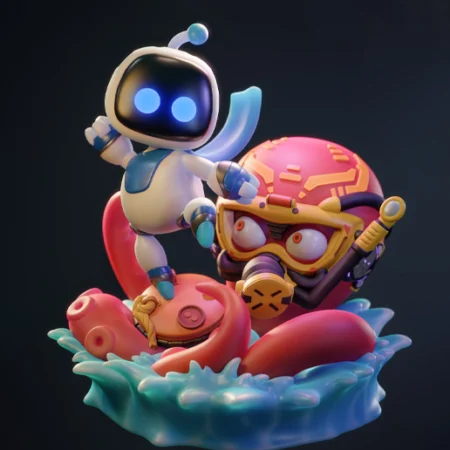 Chibi Astrobot STL 3D Print Model