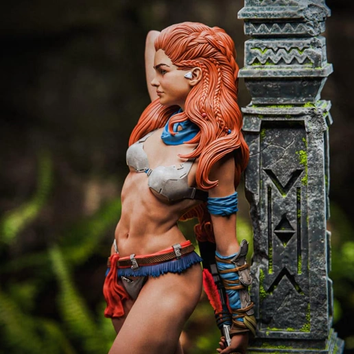 Aloy Horizon Zero Dawn STL 3D Print Model - Image 2