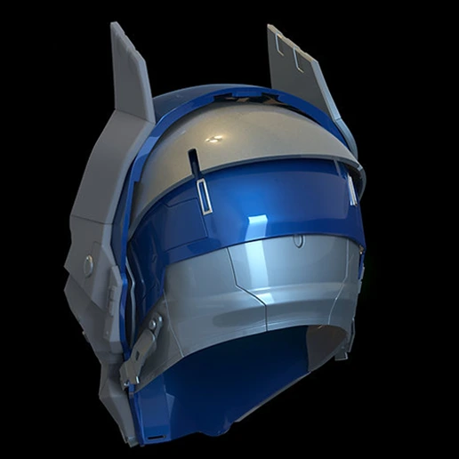 Arkham Knight Helmet STL 3D Print Model