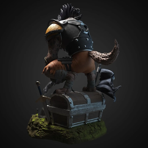 Hogger World of Warcraft STL 3D Print Model - Image 4