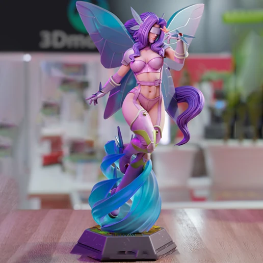 Kazemon Digimon 3D Printing Model STL Files