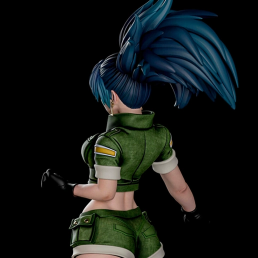 Leona Heidern The King of Fighters Digital STL Files - Image 4