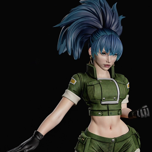 Leona Heidern The King of Fighters Digital STL Files - Image 2