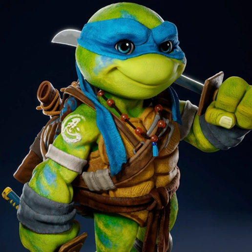 Leonardo TMNT STL 3D Print Model - Image 4