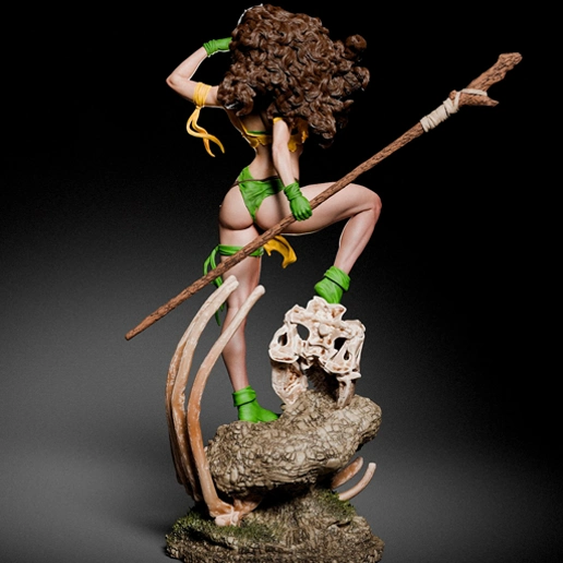 Rogue The Savage Land X-Men STL 3D Print Model - Image 3