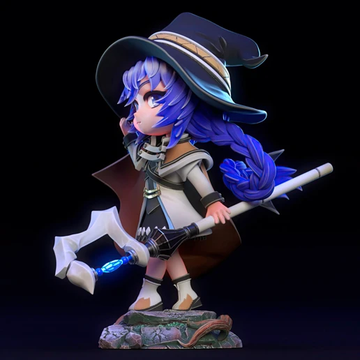 Roxy Migurdia Mushoku Tensei STL 3D Print Model - Image 4