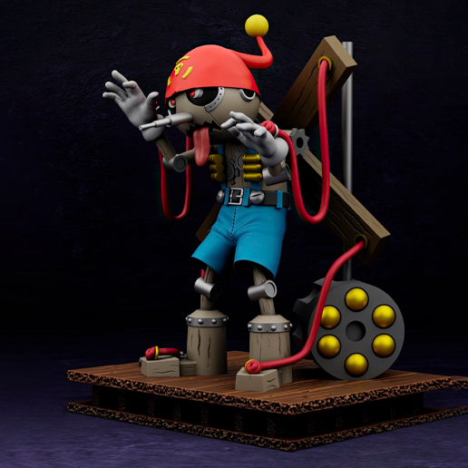 Puppetmon Digimon 3D Printing Model STL Files - Image 2