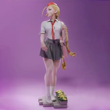 Cammy Street Fighter STL 3D Print Model