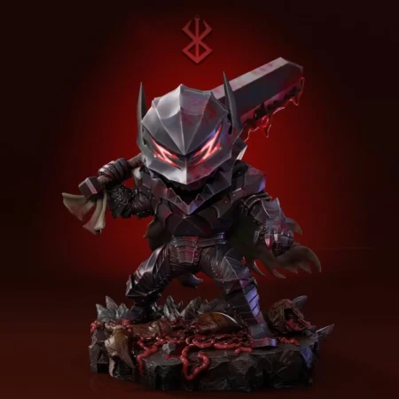 Chibi Guts Berserk 3D Printing Model STL Files