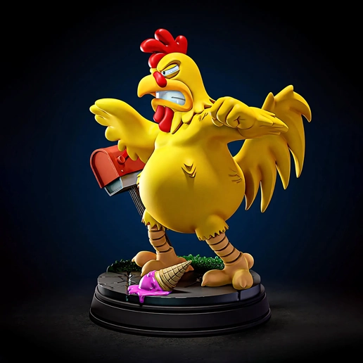 Ernie the Giant Chicken Family Guy STL 3D Print Model - Image 4