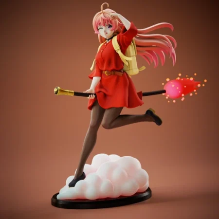 Nico Wakatsuki Witch Watch STL 3D Print Model